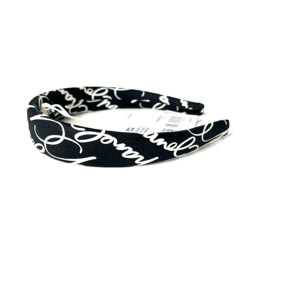 CHANEL Black and White Hairband - Picture 5 of 12